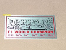 Targa stemma cruscotto Ferrari