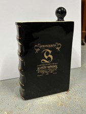 SPRINGBANK 12 YEAR OLD SINGLE MALT SCOTCH WHISKY VOL III CERAMIC BOOK DECANTER