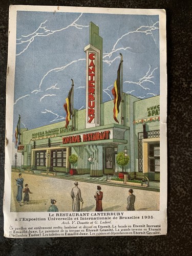 Cpa belgique expo - belgique,