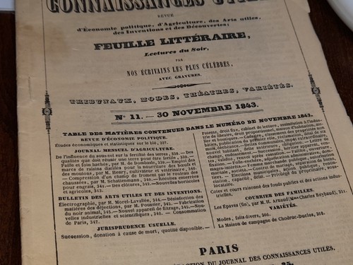 Antiche riviste francesi
