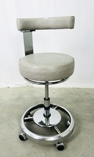 Sgabello Behandlerstuhl Arbeitsstuhl Grigio Dentista Dentale Testato