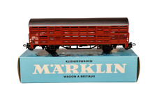 Marklin 4629 - Carro a gabbia per trasporto bestiame USATO Scala H0 AC