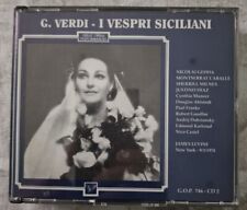 G.verdi I Vespri Siciliani Cofanetto 2CD Levine 1974 Gedda Caballe Diaz