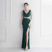 Vestito Abito Elegante Lungo