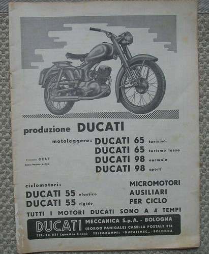 Moto ducati produzione 98 - moto,