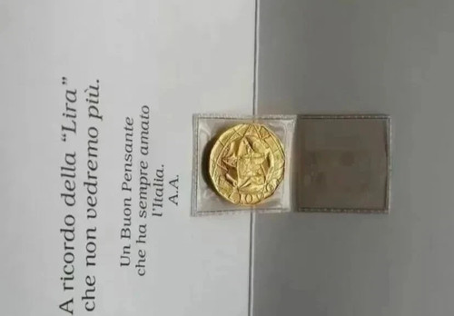 Moneta speciale 1000 lire - moneta,