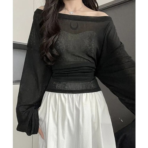 Camicia lady sheer top sottile - lady,