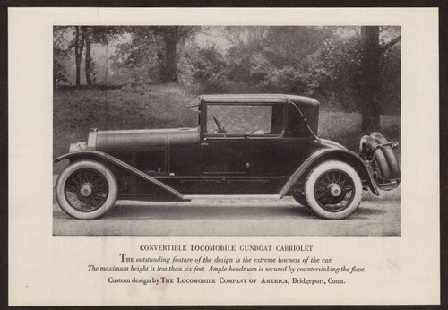 1920 locomobile convertible - 1920,