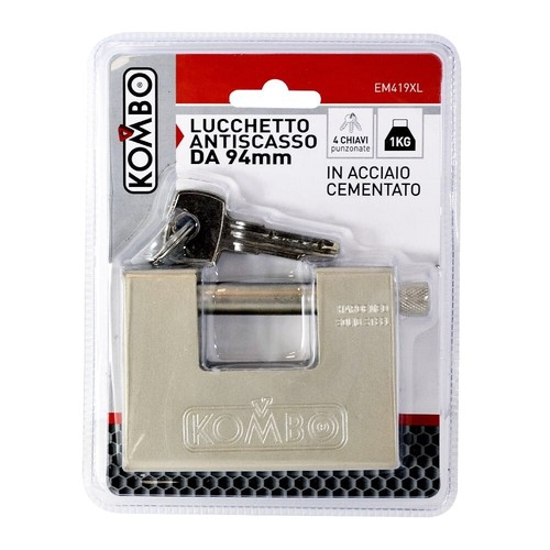 Lucchetto corazzato cementato - lucchetto,
