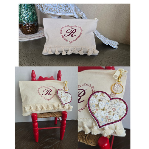Canva braccialetto monogramma - braccialetto,