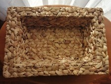 Cesto intrecciato 56 x 38 x 13 cm