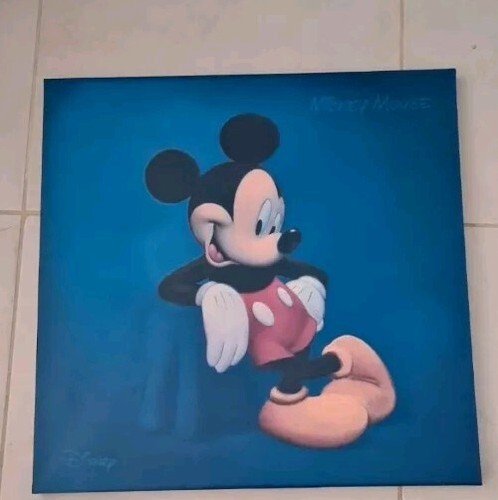 Topolino quadro disney 50x50cm - topolino,