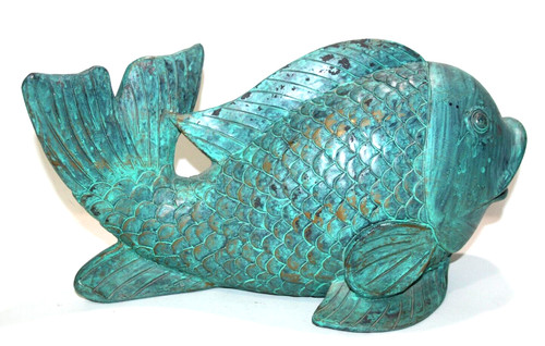 Koi fish pond spitter - koi,