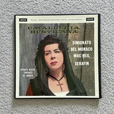 CAVALLERIA RUSTICANA - Maacagni 2 LP Box Decca