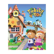 Cialda In Ostia Tickety Toc Cartoni Animati Torta Dischi Commestibile