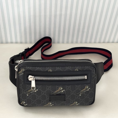 Gucci supreme tiger belt - gucci,