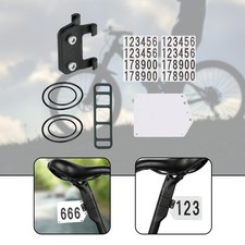 Porta targa per bicicletta