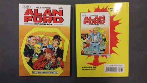 Alan ford numero - alan, ritorno