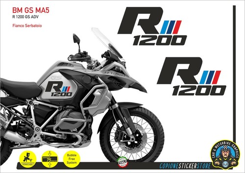 Adesivi serbatoio moto bmw - adesivi,
