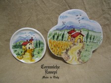 Ceramic pot holder and saucer