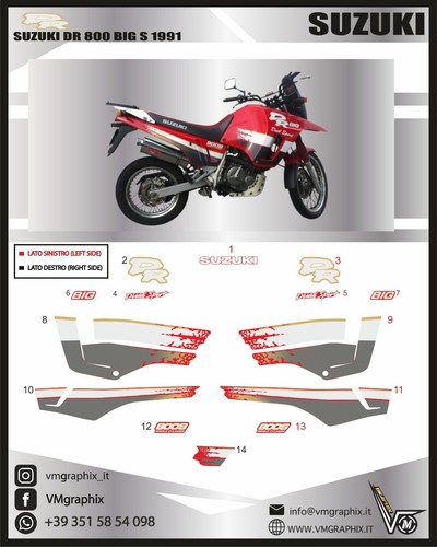 Suzuki 800 big 1991 - dr,