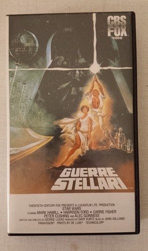 Guerre stellari vhs - stellari,