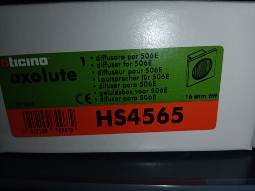 Bticino axolute hs4565 - bticino,