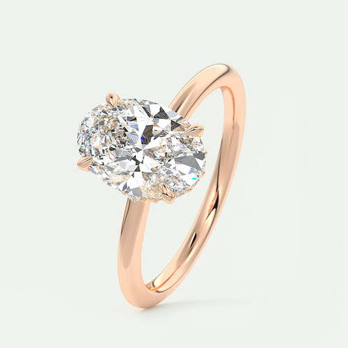 Anello sposa con diamanti - con,