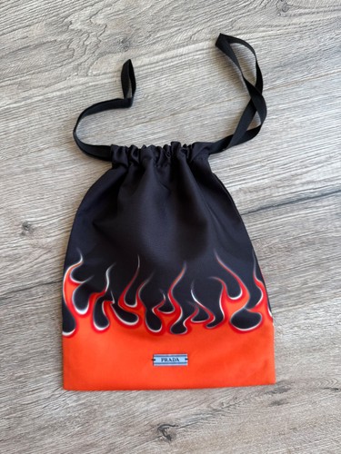 Prada flame sacchetto - prada,