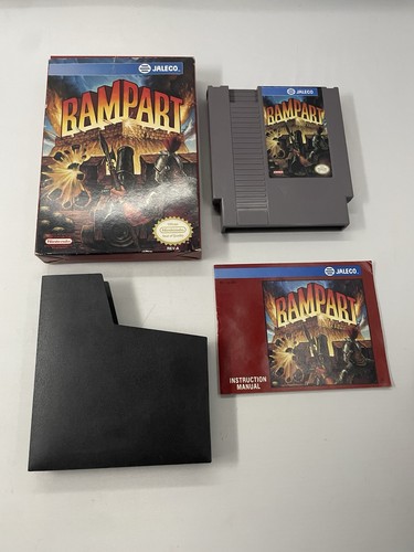 Nes nintendo rampart cib - -,