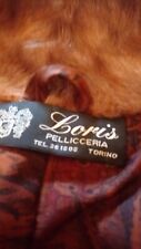 Pelliccia di Visone Autentica Pelliccieria Loris TORINO Fatta Su Misura Taglia M