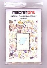 Linguelle per francobolli pregommate e piegate - 1.000 pz. - Master Phil