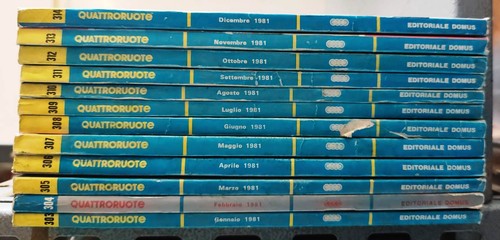 12x rivista quattroruote - rivista,