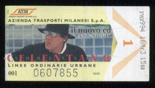 Adriano celentano biglietto - adriano,
