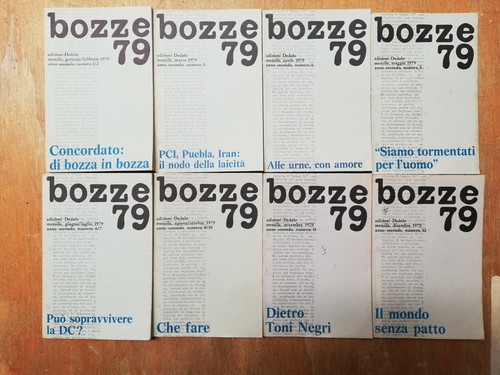 Bozze dedalo annata - bozze,