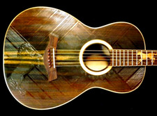 Chitarra acustica Blueberry
