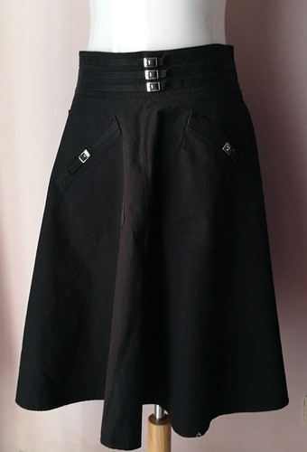 Gonna nera moschino jeans - gonna,