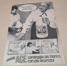 Pubblicità Nuova Ace candeggina (1982)