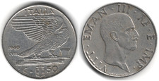 Italia 50 centesimi, 1940