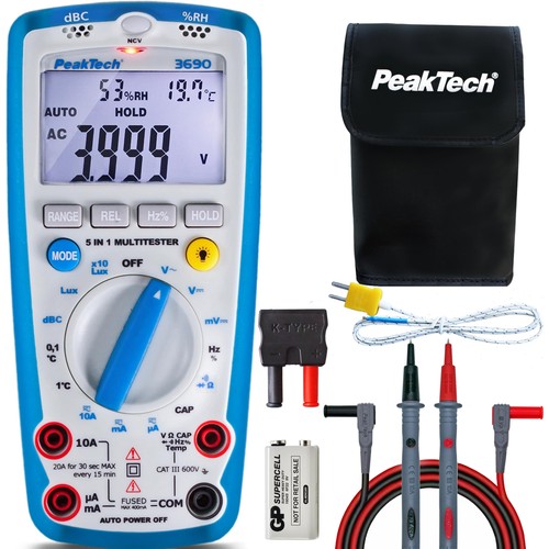Peaktech 3690 multimetro - –,