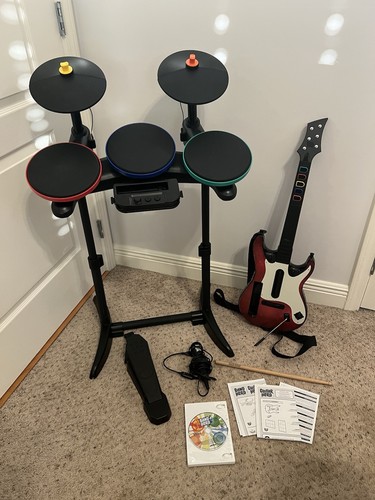 Wii nintendo band hero guitar - nintendo,