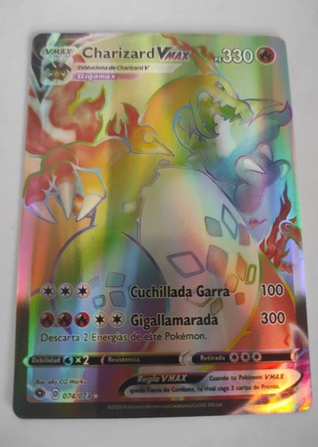 Charizard vmax rainbow holo - charizard,