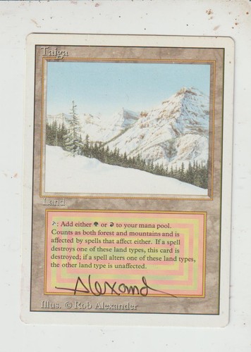 Taiga revised dual - revised, land