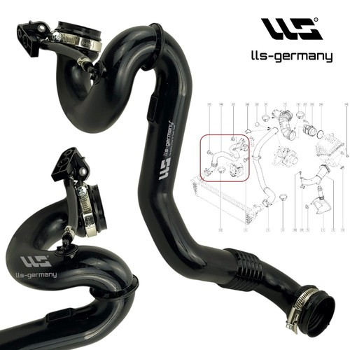 Tubo turbo intercooler - , per