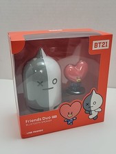 BT21 K-POP BTS Friends Duo Bluetooth Stereo Altoparlante Portatile e Figure Van & TaTa