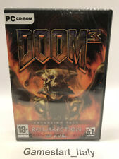 DOOM 3: RESURRECTION OF EVIL (PC) NUOVO SIGILLATO NEW SEALED COMPUTER GAMES
