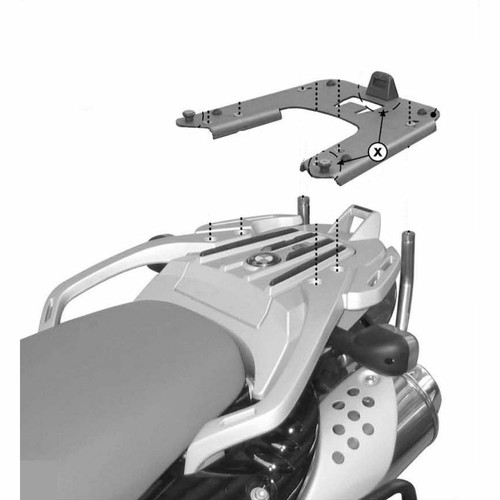 Kr685 portapacchi con piastra - kr685,