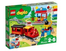 10874 TRENO A VAPORE motorizzato LEGO duplo NUOVO set lego duplos NISB suono luminoso