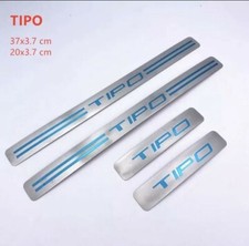 NEW modello Fiat Tipo 2015-2022 Accessori Battitacco Soglia Protezione Acciaio