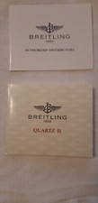 Breitling libretto istruzioni Callisto quarzo